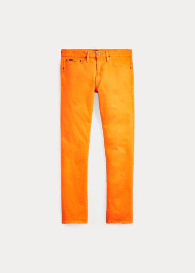 Jeans Polo Ralph Lauren Hombre Naranjas - Varick Slim Straight - DSOFQ9280